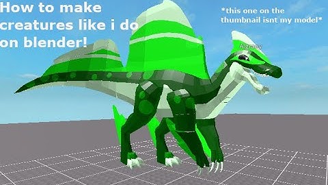 Tutorial on how to make creatures on blender! - part 1