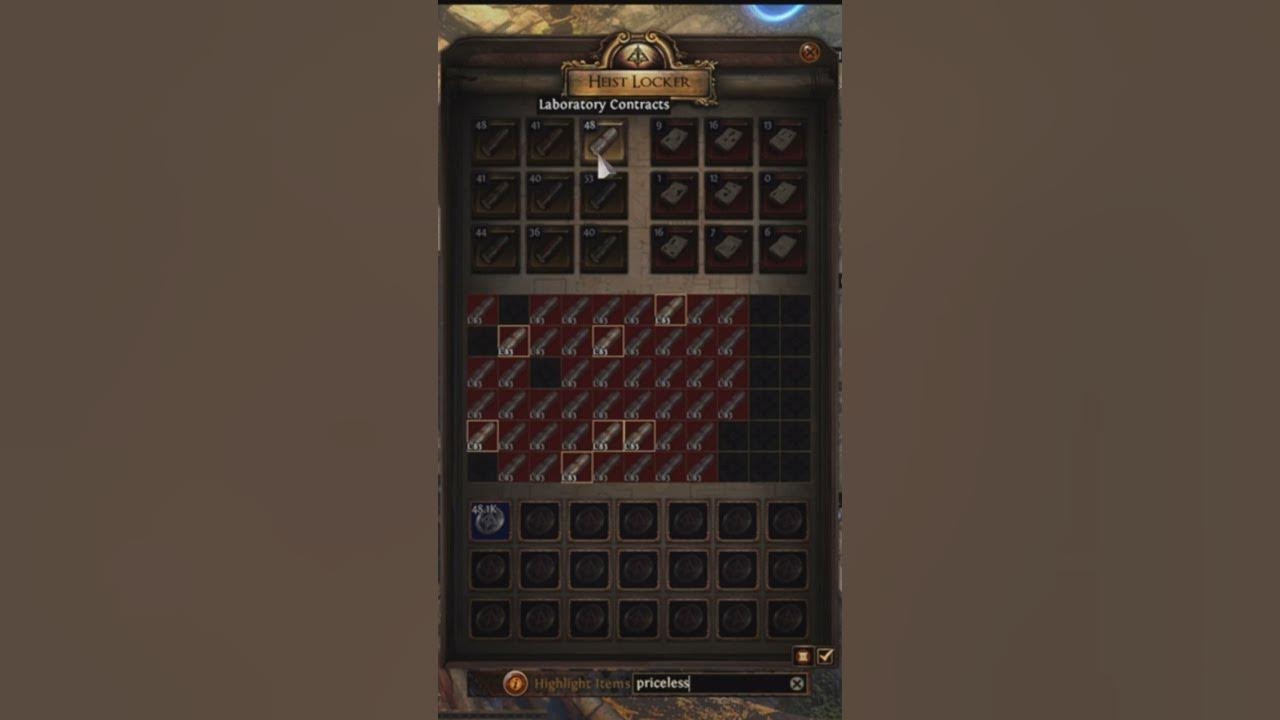 PoE 3.21 Pricing and selling your Heist contracts and blueprints