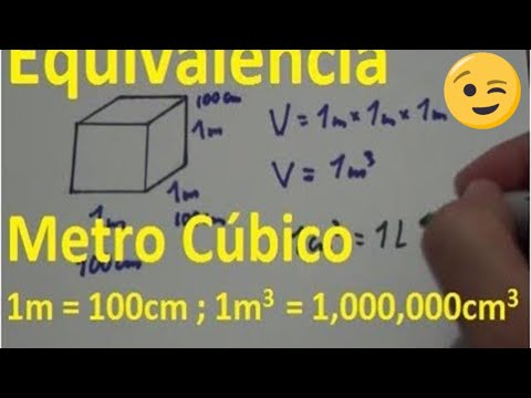 Video: Cómo Traducir Metros Cúbicos