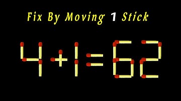 Matchstick Puzzle  - Whoever Can Solve it in a Different Way is The 🏆 | Smartest Puzzle