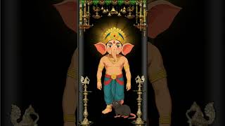 🌺 बाल गणेश की प्यारी मुस्कान 🙏 🐭 Cute Bal Ganesh Animation 😍