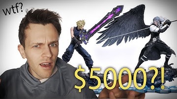 Prime 1 Final Fantasy 7 Cloud and Sephiroth Preview // SO EXPENSIVE!