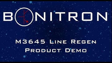 M3645 Line Regen Product Demo
