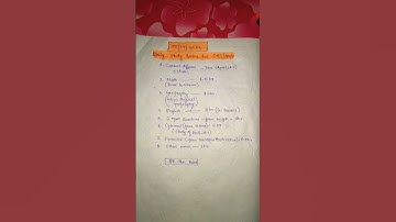 Daily study Routine for ASO and OAS . 02/04/22 . #OPSC #OAS #ASO #CGL #ossc