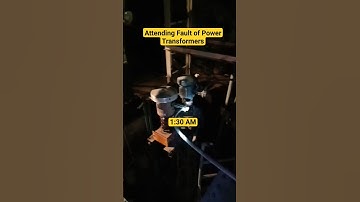 Attending Fault of Power Transformers| Power Transformers Fault #electrical #shorts  #transformers