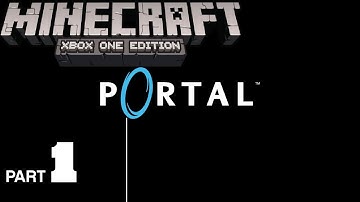Portal - Minecraft Adventure Map (Part 1)