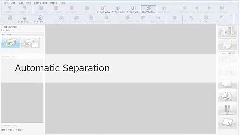 Panasonic "Image Capture Plus" Demo - Automatic Separation