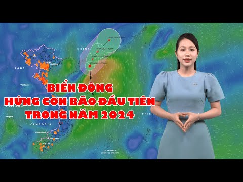Bản tin thời tiết 31/5: Biển Đông hứng cơn bão đầu tiên trong năm 2024