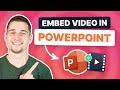 How to Embed A Video in PowerPoint | Quick &amp; Easy!