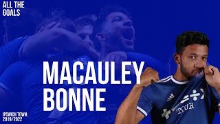 ALL THE GOALS: Macauley Bonne (Ipswich Town) [2021 - 2022- LOAN] #itfc