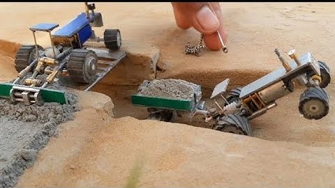 Diy Tractor machine science project