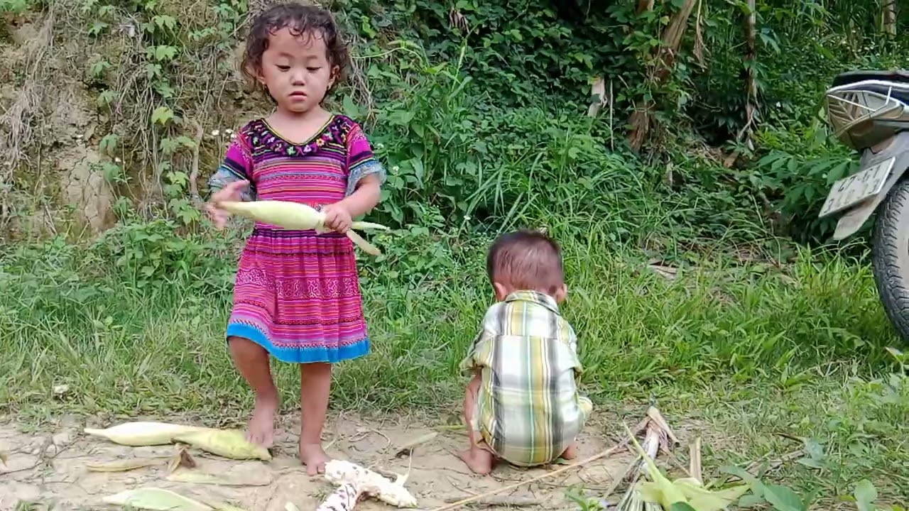 Cùng Theo dõi Mẹ Con Mình đi Xem Rau nhé :.Mọi người 🏞️🌲