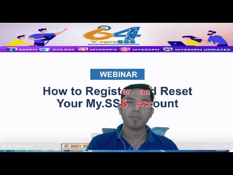 How to register and reset My SSS Portal Account?