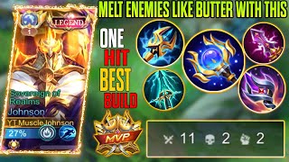 Johnson Best Revenge Build Revealed - Johnson mage Build #mlbb Guide