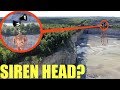 You won't believe what my drone caught on camera at the Siren Head Forest / We saw him! He is HUGE!