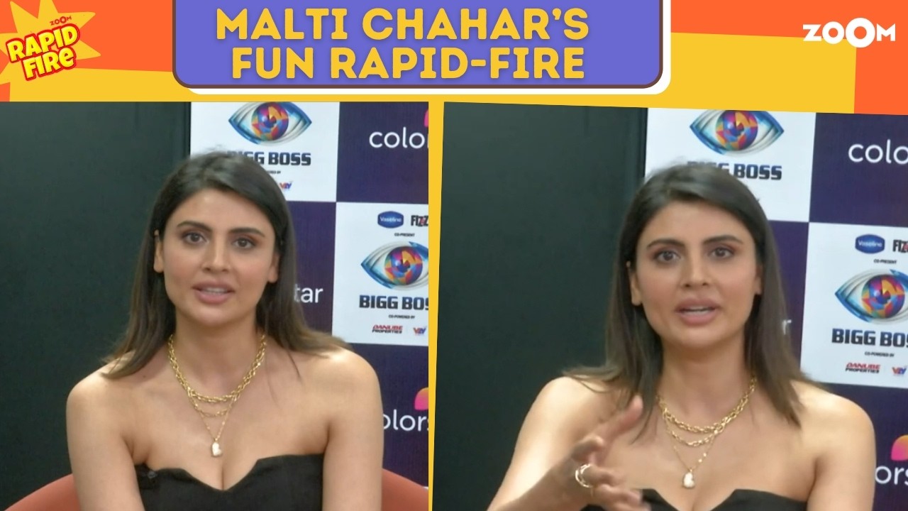 Bigg Boss 19 fame Malti Chahar reveals what her HIDDEN talent is & her comfort food |Zoom Rapid Fire