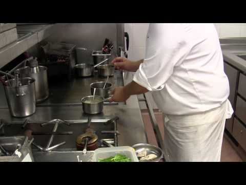 Antonio Sáez cooks at Lasarte in Barcelona