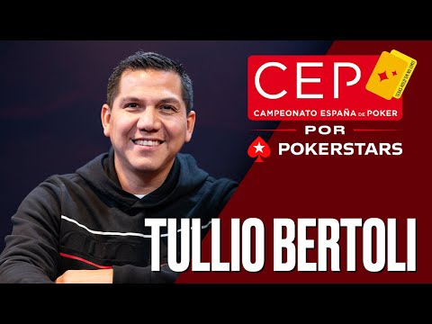 CEP Barcelona 2024 Día 2: entrevista a Tullio Bertoli #YoSoyCEP #CEPBarcelona @CEP_Poker