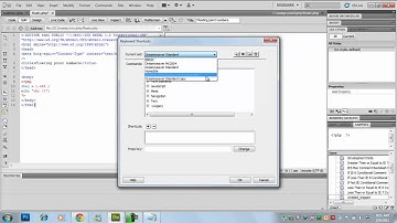 How to create shortcut/snippets in adobe dreamweaver