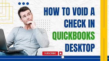 How to Void a Check in QuickBooks Desktop? | MWJ Consultancy