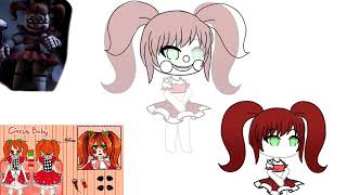 *+^{SpeedEdit - Circus Baby}*+^ Gacha life --FNAF sister location--