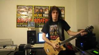 Video thumbnail of "AC/DC Jailbreak Malcolm´s Gretsch real sound and playing"