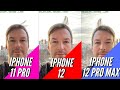 IPHONE 12 PRO MAX vs IPHONE 12 vs IPHONE 11 PRO. ТЕСТ КАМЕР