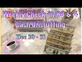 Weekly Expense Check| Unstuffing Week 3 &amp; 4| Paying My Credit Card! December 2022| #cashstuffing