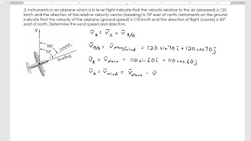 Dynamics Relative Motion Example 3
