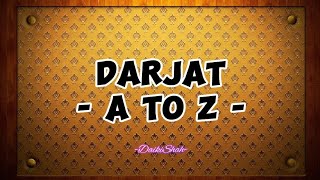 A To Z - Darjat (Lirik Lagu)