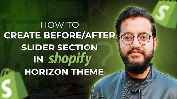 How to Create Before/After Slider Section in Shopify Horizon Theme (Exact Prompt Shown)