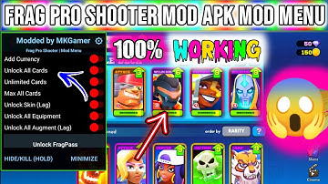 FRAG PRO SHOOTER MOD APK | UNLOCK ALL CHARACTERS & CARDS | UNLIMITED COINS & DIAMONDS | NEW VERSION🤯
