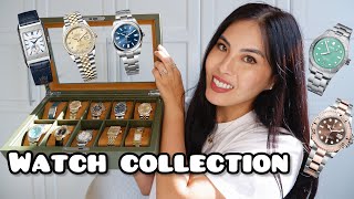 Watch Collection Rolex, Jaeger Lecoultre, Oris, Michele, Versace, Fendi and etc