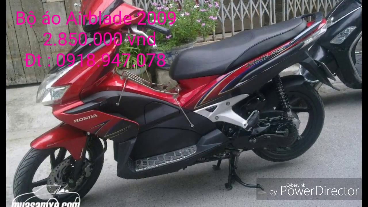 HONDA  DÀN ÁO XE AIR BLADE FI ĐỜI 2009 HÀNG ZIN CHÍNH HÃNG  Shopee Việt  Nam