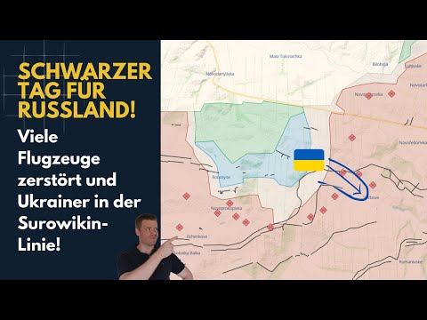 Schwarzer Tag für Russland: Einbruch in Surovikin-Linie, Drohnenhagel! Lagebericht (228) und Q&A