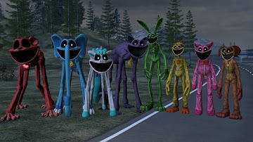 All Smiling Critters from Poppy Playtime Hunted for me | Garry