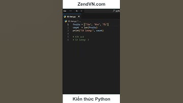 Các hàm thông dụng trong Python - 03 - Len #python #laptrinhpython #cntt #hoclaptrinh #laptrinh