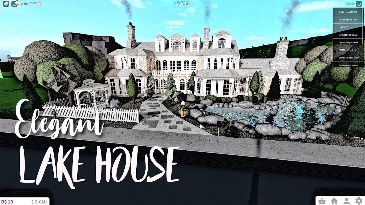 ROBLOX, Bloxburg: Luxurious Modern Family Mansion 209k