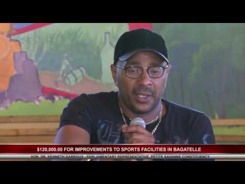 MEMBER OF PARLIAMENT FOR PETITE SAVANNE GIVES $120,000 TO BAGATELLE - JULY 8, 2017