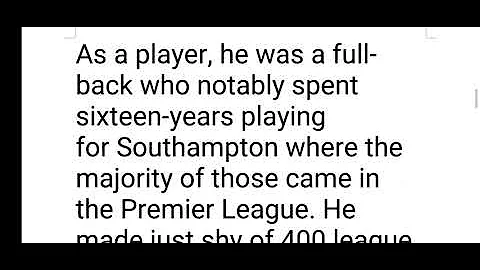 History of premier league player Jason Dodd on Jos...