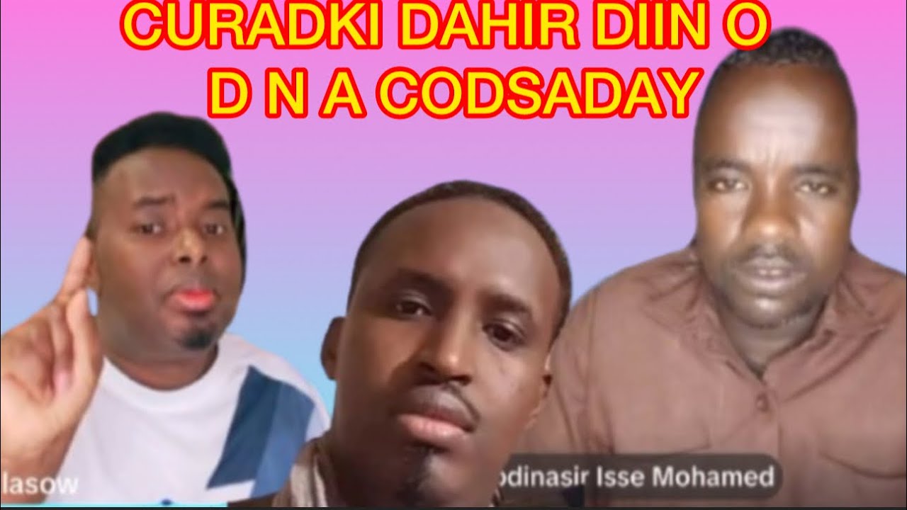#maxkamada #dahircalasow#dahir DIINI O INKIRAY WIIL U DHASHAY SANADKU MARKU AHAAY……#live