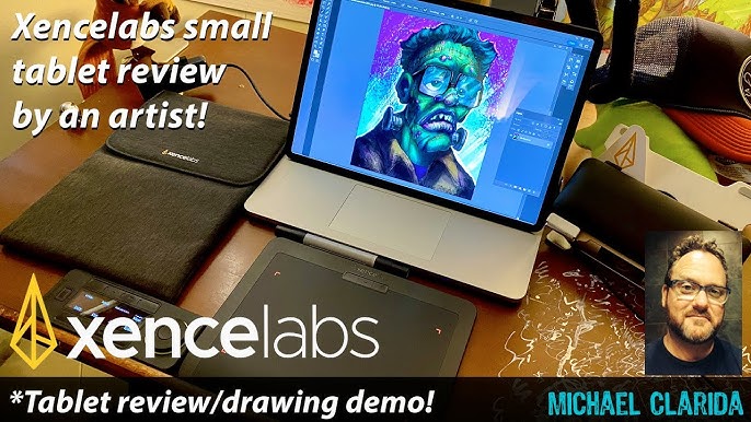 Trying Out the Xencelabs Medium Pen Tablet and Quick Keys Remote - GeekDad