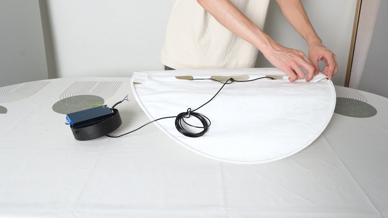 Tense Pendant Light-installation video