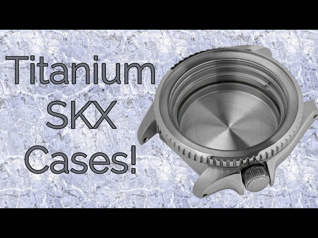 Build your own Titanium SKX Mod with our Conversion Cases - YouTube