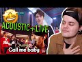 REACTING TO EXO 엑소 "CALL ME BABY" ACOUSTIC + LIVE (M countdown) Yong