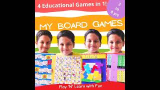 My Board Games - for children age 3-8 years. Stay away from screens. 4  Fun, learning games. screenshot 3