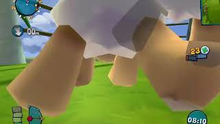 worms ultimate mayhem, cool finishing with explosives