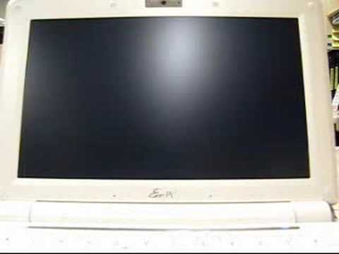 Eee PC 1000H Boot Up Process