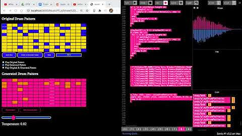 Live Coding w/ Sonic Pi, DrumRnn & Adam Neely Infinite Bass solo samples