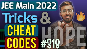 JEE Main 2022: Chemistry TUKKA Tricks🔥🔥| Tricks & Cheat Codes #318 [Course Links In Description]